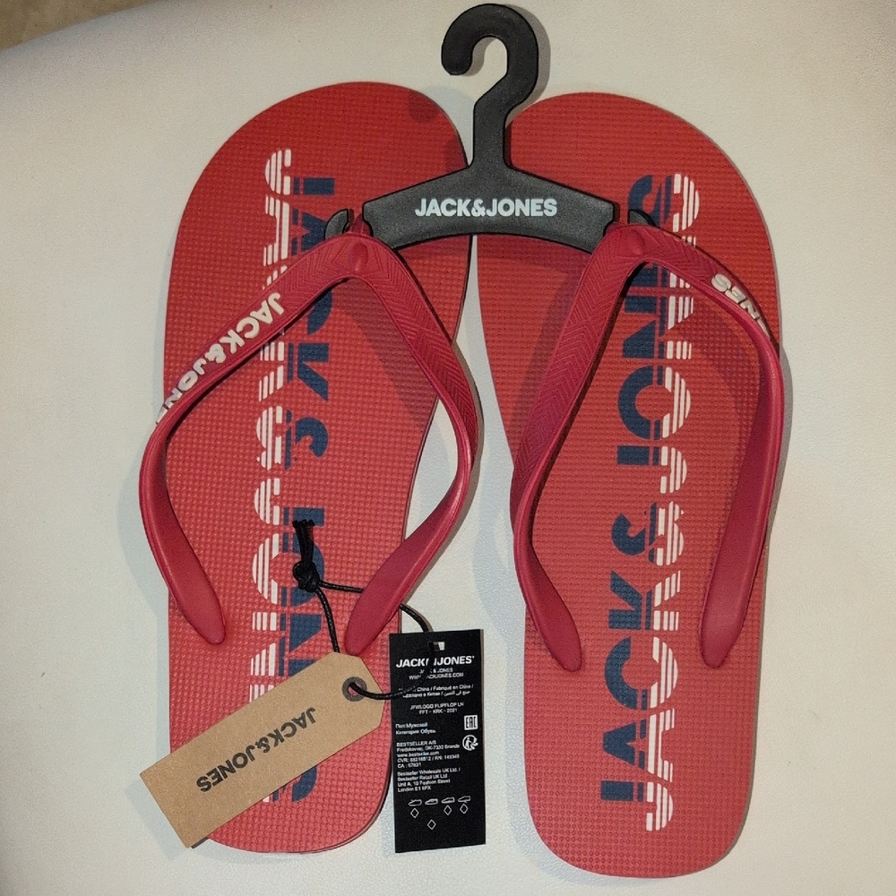 Jack & Jones Vibrant Red Sandals